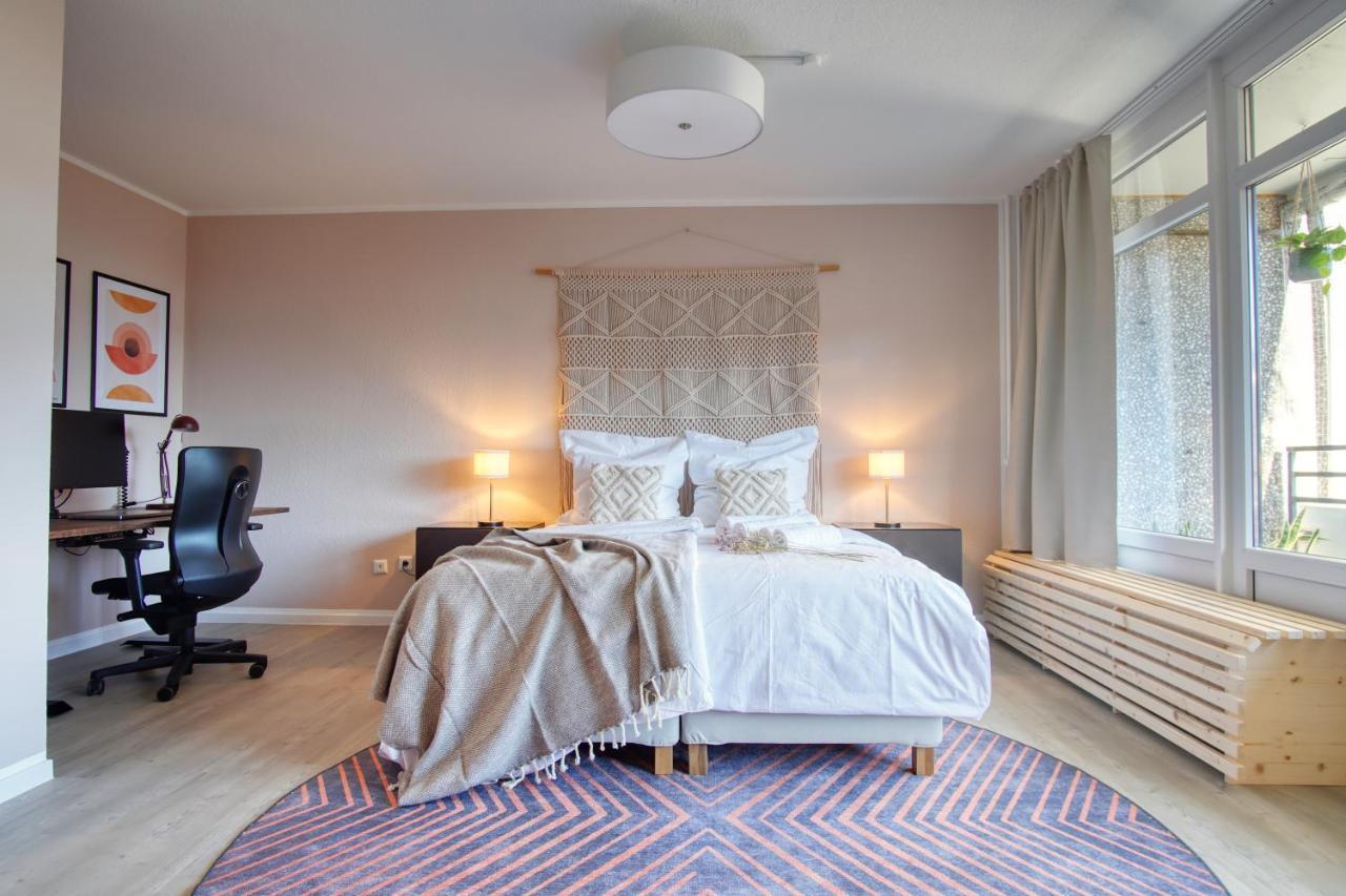 Apartment Homefy Business - Messe - Duesseldorf - Balkon - Aufzug *